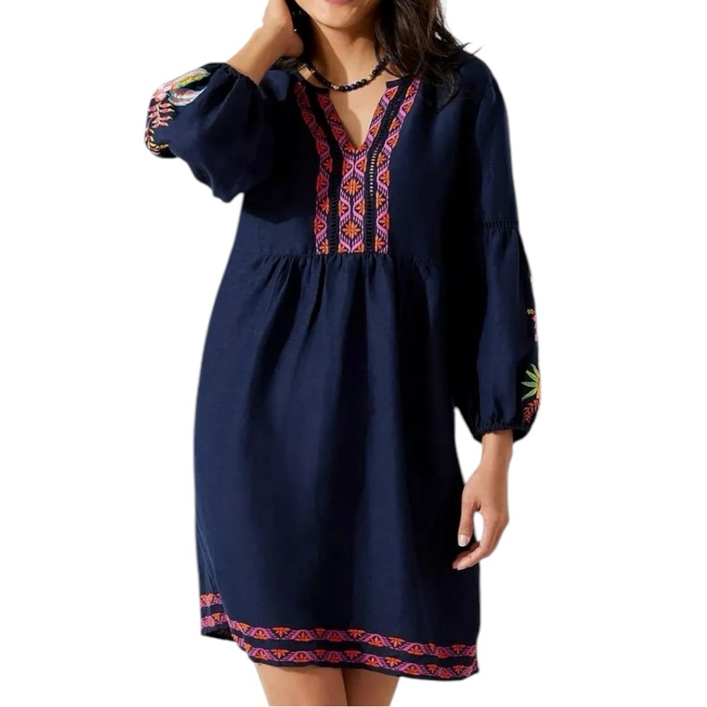 Tommy Bahama St Lucia Embroidered Dress